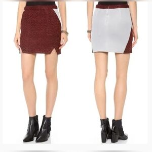 NEW Rebecca Minkoff Iris Tweed Skirt
